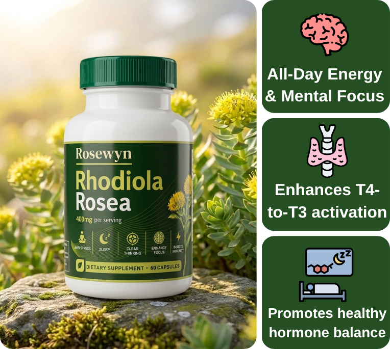 Rhodiola Rosea - Natural Adaptogen [400mg]