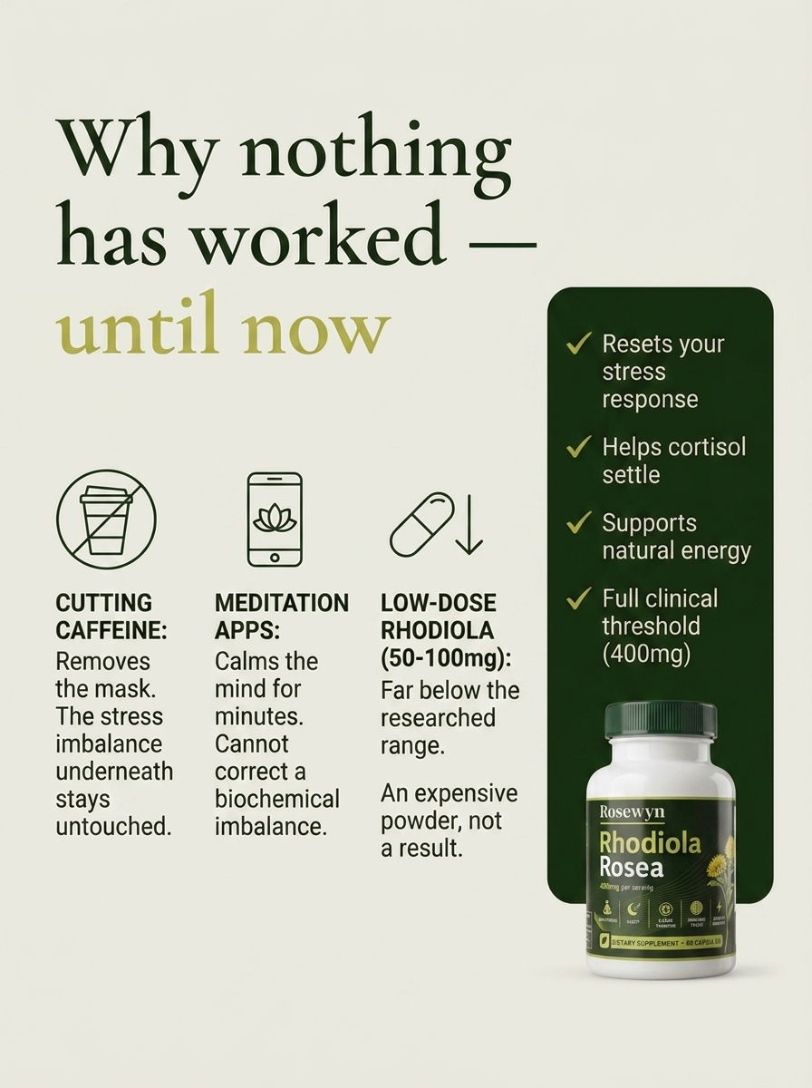 Rhodiola Rosea - Natural Adaptogen [400mg]